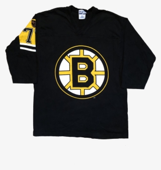 90's Pro Layer Boston Bruins "ray Bourque" Shirt Black