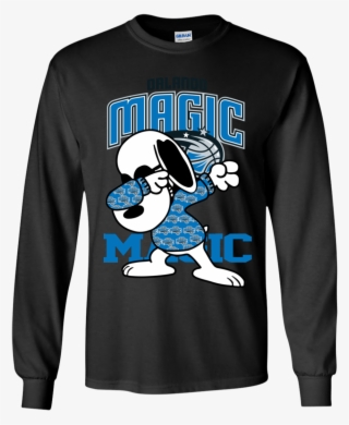 Orlando Magic Snoopy Dabbing Shirts $32 - Never Underestimate An Old Man With A Bicycle