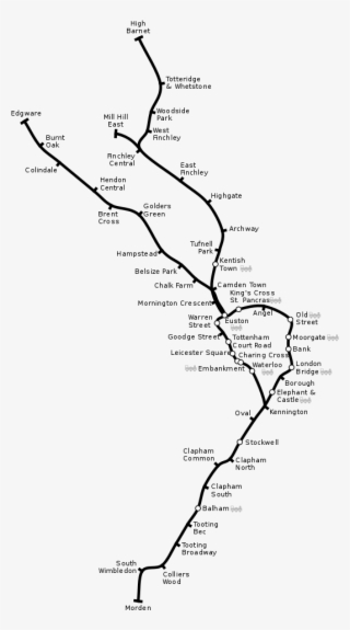 File - Northern Line - Svg - Northern Line