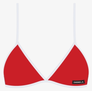 Bay Red Bikini Top - Brassiere