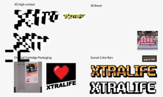 Went To Old 8-bit Video Games For Inspiration - Video Game Font