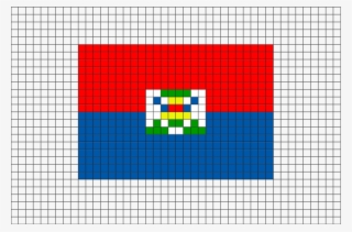 Flag Of Haiti Pixel Art From Brikbook - Russian Flag Pixel Art