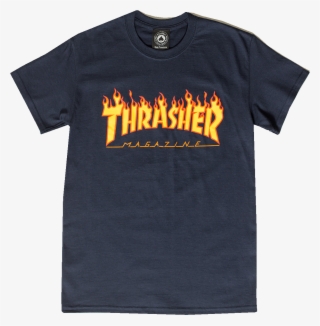 Thrasher Flame Logo T-shirt - Active Shirt