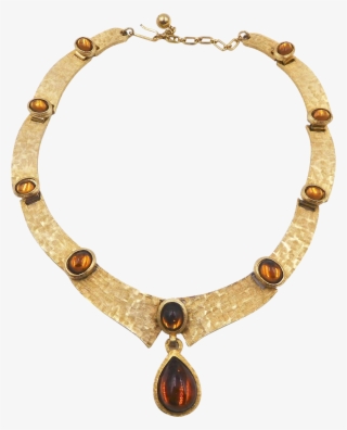 Vintage Trifari Collar Style Necklace Set In Textured - Bracelet