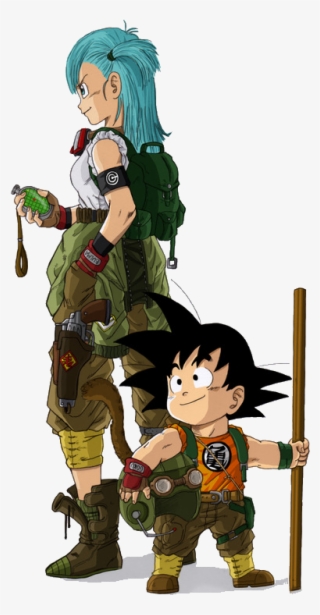 Goku N Bulma - Goku And Bulma's Son Transparent PNG - 435x750 - Free  Download on NicePNG