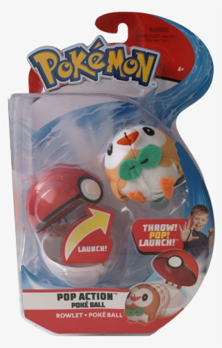 Pokemon Pop Action Poke Ball Plush