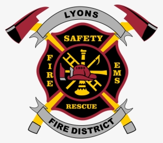 Lyons Fire Protection District - Emblem Transparent PNG - 1836x1618 ...