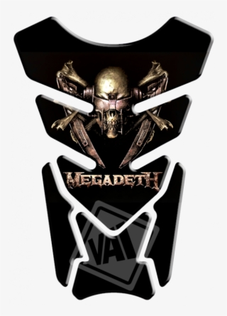 Adesivo Protetor De Tanque Megadeth - Adesivos Homem De Ferro