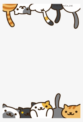 Transparent Edits Of The New Wallpapers So You Can - Neko Atsume Cats Iphone Background