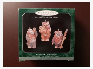 The 1997 Hallmark The Ewoks Ornaments Box Front Cover - Ewoks