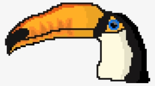 Pixel Toucan - Illustration