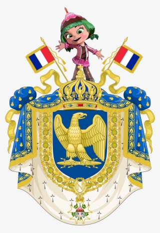 2000 X 2910 10 - French Empire Coat Of Arms