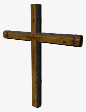 Rugged Cross Clipart - Rugged Wooden Cross Png