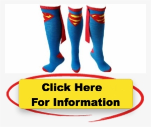 Superman Logo Dc Comics Superhero Cape Knee High Socks - Bmc Group