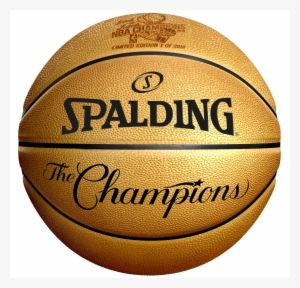 Limited Edition Golden State Warriors Authentic 2018 - Spalding Gold Basketball
