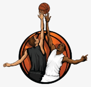Cartoon Basketball Clipart Clipart Library Source - Basketball Jump Ball