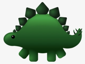 Picture6 Emoji 3 Stegosaurus - Clip Art