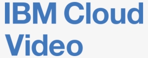 Ibm Cloud Video Vmix - Ibm Cloud Video Logo