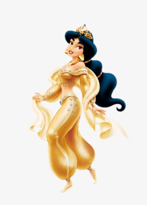 Download Princess Jasmine Clipart Princess Jasmine - Disney Princess Jasmine Gold Dress