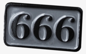 666 Pin - Girl