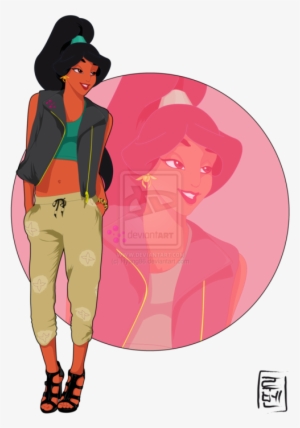 Disney, Jasmine, And Aladdin Image - Modern Aladdin And Jasmine