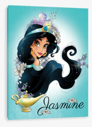 romanticism - jasmine - disney canvases by entertainart - disney princess jasmine