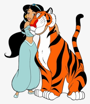 Png Transparent Library Baseball Clipart Tiger - Princess Jasmine And Raja