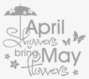 28 Collection Of April Showers Clipart Black And White - Butterfly Design Shower Curtain
