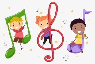 Children Singing Png - Singing And Dancing Clipart