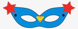 Superhero Masks Png - Supergirl Mask Printable