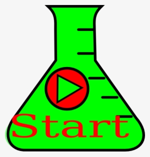 How To Set Use Flask Erlenmeyer Start Green Word Icon