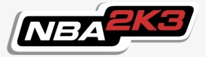 Nba 2k3 Logo Png Transparent - Nba 2k3 Logo