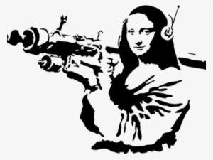 Mona Lisa With A Bazooka
