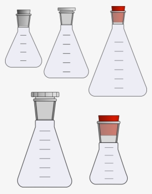 Laboratory Flasks Erlenmeyer Flask Beaker Laboratory - Erlenmeyer Flask