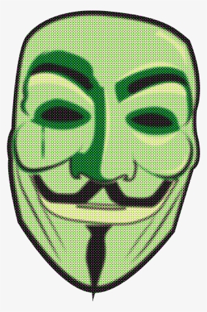 Used The Mask Of Guy Fawkes Act As Revolutionaries - Face Transparent PNG - 3791x4155 Download on NicePNG