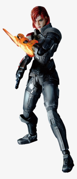 8" Mass Effect Collectible Figure Female Commander