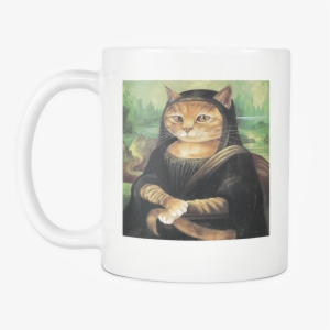 Drinkware Mona Lisa Meow Mug