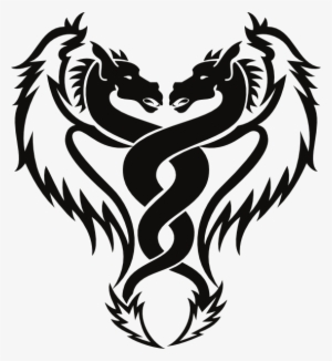 Clip Arts Related To - Dragon Drawing Tattoo Simple