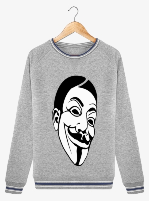 Sweat Col Rond Stella Trips Tipped Guy Fawkes Mask - T-shirt