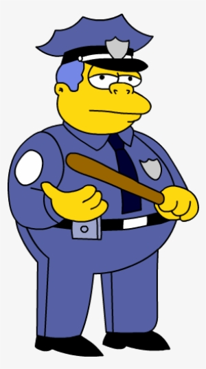 Slv1ogv - Police Simpsons Png