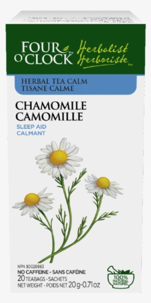 Chamomile - Four O'clock Herbalist Chamomile Herbal Tea (6)