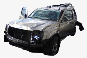 Car Transparent Wrecked - Crashed Car Png