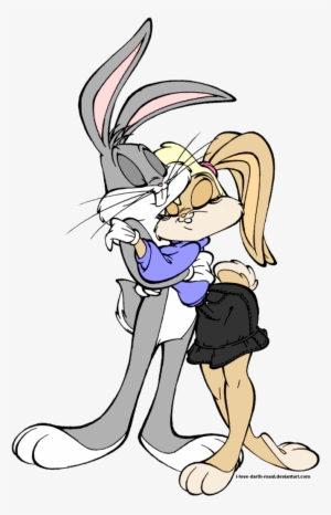 Kissing Bug Png Clipart - Bugs Bunny Y Lola Bunny