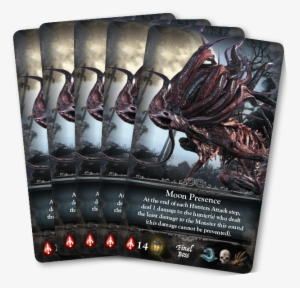 The Hunter's Nightmare, @cmongames Has A Bloodborne - Bloodborne Card Game Moon Presence