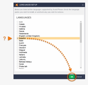 Tick The Box Next To Each Language You Want To Install, - Dotted Line Oval Png