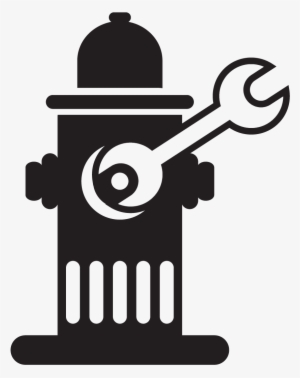 Hydrant1 - Fire Protection Maintenance Icon Black Hd