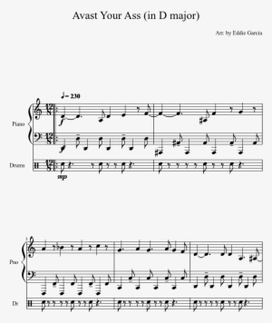 Avast Your Ass Sheet Music Composed By Arr - Avast Your Ass Notes