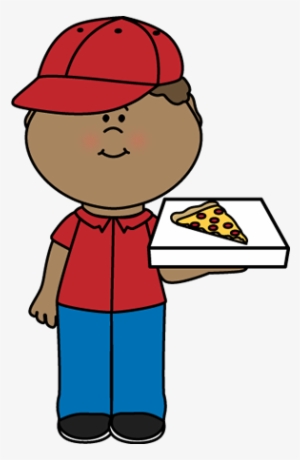 Fresh Eating Pizza Clipart Pizza Delivery Boy Clip - Pizza Delivery Boy Clipart