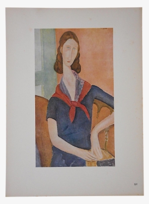 Explore Modigliani And More - Amedeo Modigliani - Jeanne Hebuterne (with A Scarf)