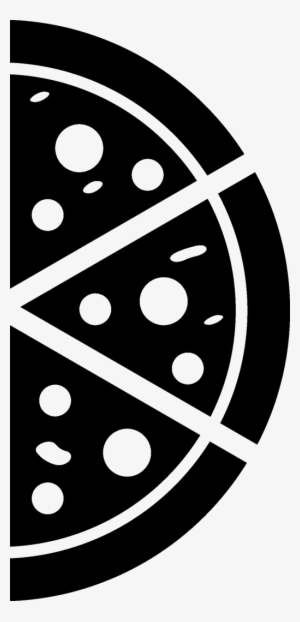 Picture Library Download Black And White Pizza Clipart - Pizza